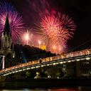 A photograph depicting Christmas & New Year