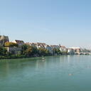 A photograph depicting River Rhine